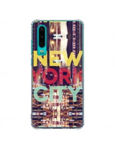 Coque Huawei P30 New York City Buildings - Javier Martinez