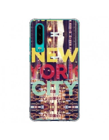 Coque Huawei P30 New York City Buildings - Javier Martinez