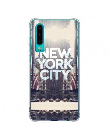 Coque Huawei P30 New York City Vintage - Javier Martinez