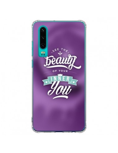 Coque Huawei P30 Beauty Violet - Javier Martinez