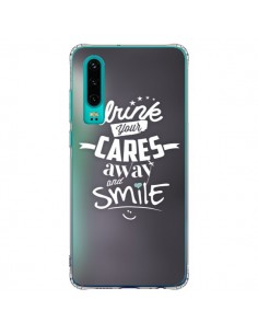 Coque Huawei P30 Drink Gris - Javier Martinez
