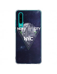 Coque Huawei P30 New York City Triangle Vert - Javier...