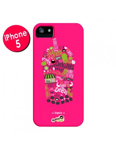 Coque Bubble Fever Original Flavour Rose pour iPhone 5 et 5S - Bubble Fever