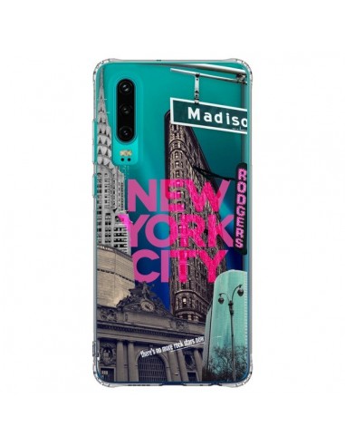 Coque Huawei P30 New Yorck City NYC Transparente - Javier Martinez