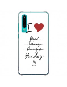 Coque Huawei P30 I love Bradley Coeur Amour - Julien...