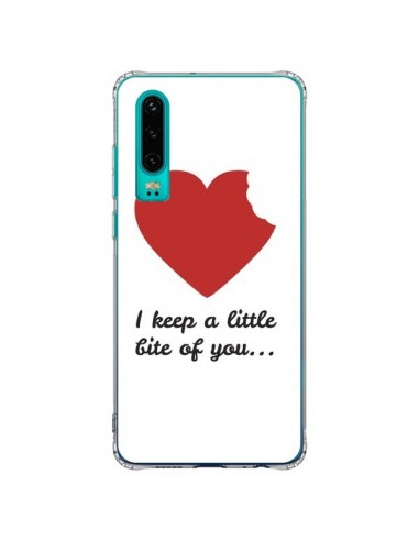 Coque Huawei P30 I Keep a little bite of you Coeur Love Amour - Julien Martinez