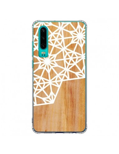 Coque Huawei P30 Frozen Stars Etoile Bois Azteque Aztec Tribal - Jenny Mhairi