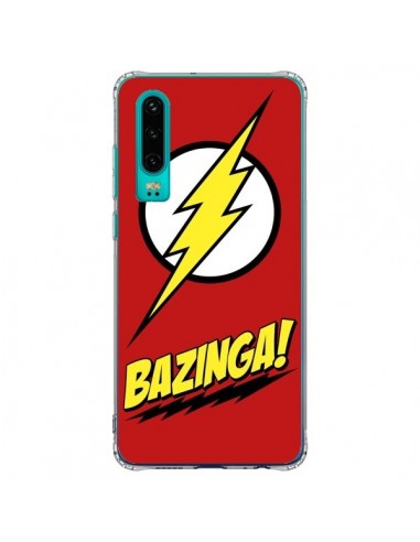 Coque Huawei P30 Bazinga Sheldon The Big Bang Theory - Jonathan Perez