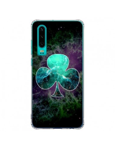 Coque Huawei P30 Nebula Club Trèfle Galaxie - Jonathan Perez