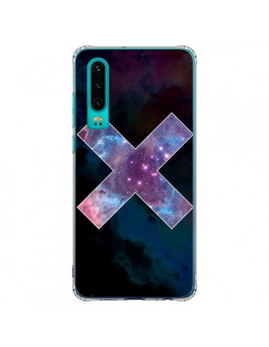 Coque Huawei P30 Nebula Cross Croix Galaxie - Jonathan Perez