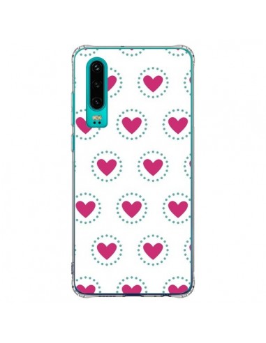 Coque Huawei P30 Coeur Cercle - Jonathan Perez