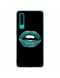 Coque Huawei P30 Lèvres Bleues - Jonathan Perez