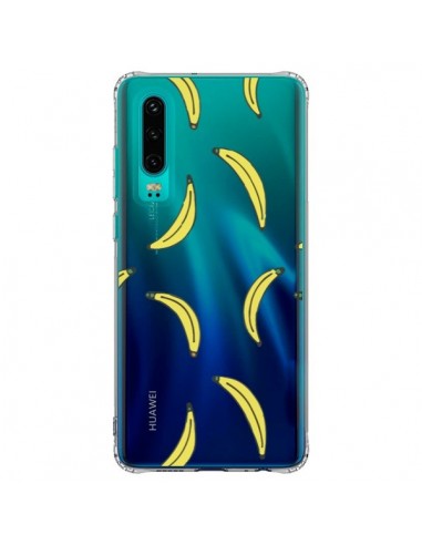 Coque Huawei P30 Bananes Bananas Fruit Transparente - Dricia Do
