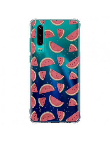 Coque Huawei P30 Pasteques Watermelon Fruit Transparente - Dricia Do