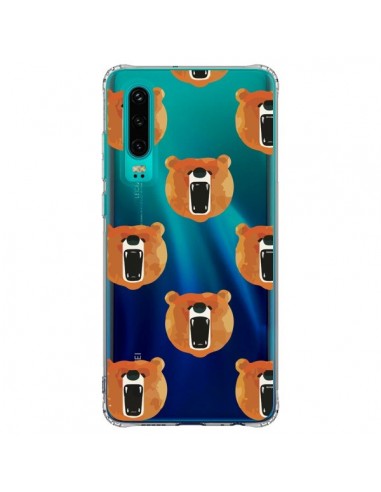 Coque Huawei P30 Ours Ourson Bear Transparente - Dricia Do