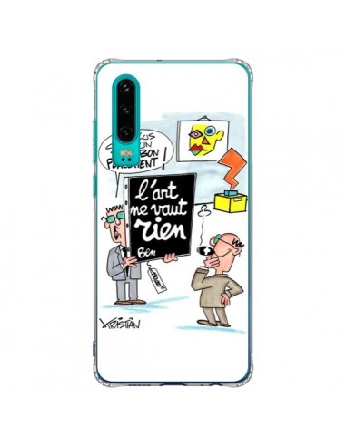 Coque Huawei P30 L'art ne vaut rien - Kristian