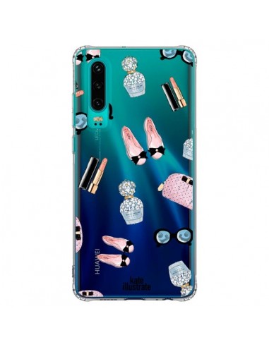 Coque Huawei P30 Essential Beautiful Belle Essentiel Transparente - kateillustrate