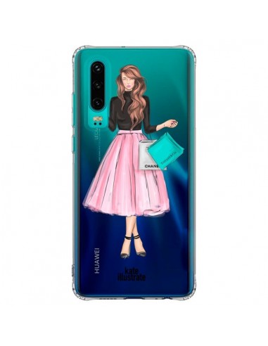 Coque Huawei P30 Shopping Time Transparente - kateillustrate