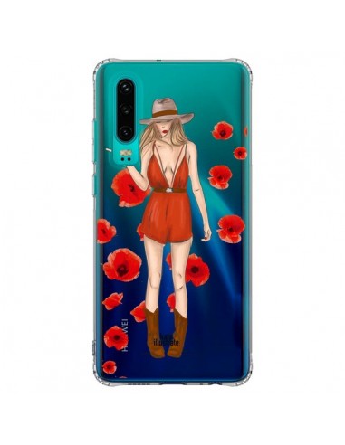 Coque Huawei P30 Young Wild and Free Coachella Transparente - kateillustrate