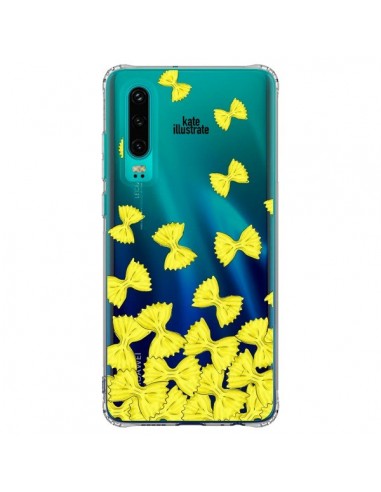 Coque Huawei P30 Italian Pasta Pates Italiennes Transparente - kateillustrate