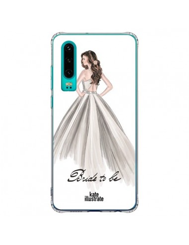 Coque Huawei P30 Bride To Be Mariée Mariage - kateillustrate