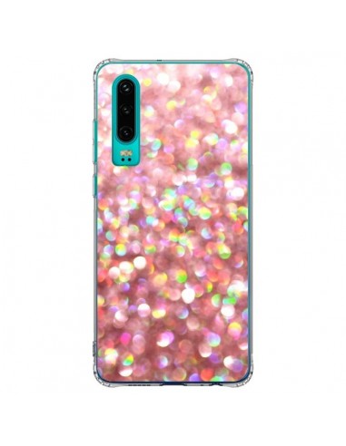 Coque Huawei P30 Paillettes Pinkalicious - Lisa Argyropoulos