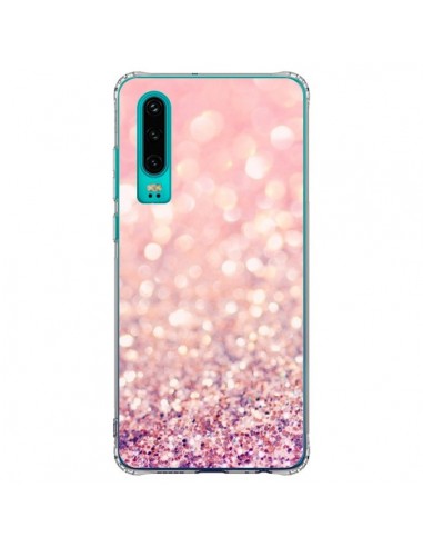 Coque Huawei P30 Paillettes Blush - Lisa Argyropoulos