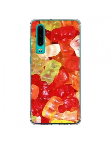 Coque Huawei P30 Bonbon Ourson Multicolore Candy - Laetitia