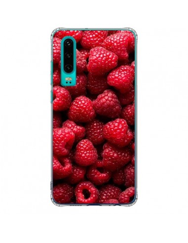 Coque Huawei P30 Framboise Raspberry Fruit - Laetitia