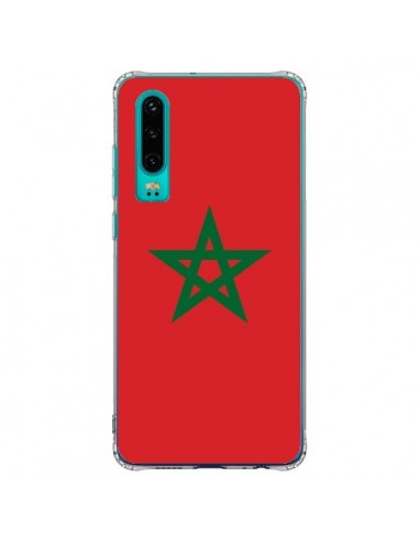 Coque Huawei P30 Drapeau Maroc Marocain - Laetitia
