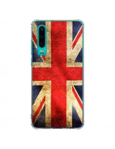 Coque Huawei P30 Drapeau Angleterre Anglais UK - Laetitia