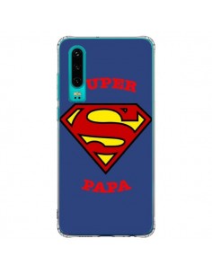 Coque Huawei P30 Super Papa Superman - Laetitia