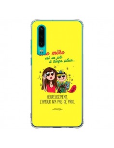 Coque Huawei P30 Etre mère est un job à plein temps Fête...