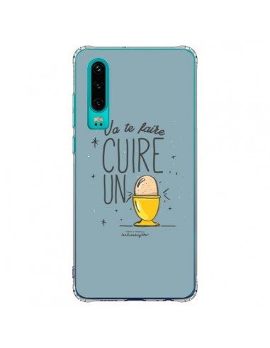 Coque Huawei P30 Va te faire cuir un oeuf gris - Leellouebrigitte