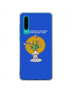 Coque Huawei P30 L'argent ne pousse pas dans les plantes...