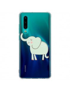 Coque Huawei P30 Elephant Elefant Animal Coeur Love...