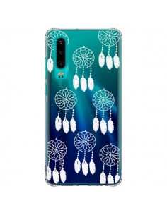 Coque Huawei P30 Attrape Rêves Blanc Dreamcatcher Mini...