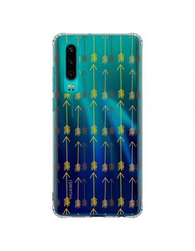 Coque Huawei P30 Fleche Arrow Transparente - Petit Griffin