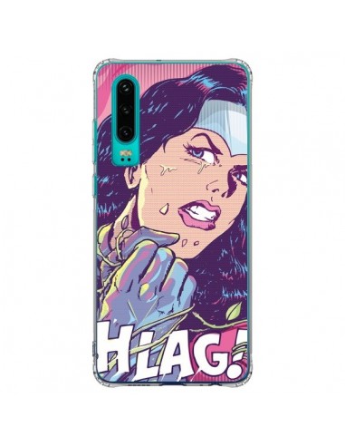 Coque Huawei P30 Girl Shlag Comics BD - Lassana