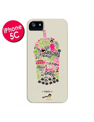 Coque Bubble Fever Original Flavour Beige pour iPhone 5C - Bubble Fever