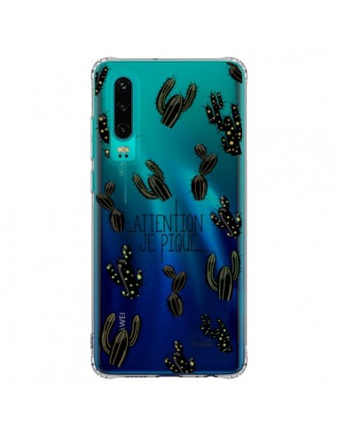 Coque Huawei P30 Cactus Je Pique Transparente - Lolo Santo