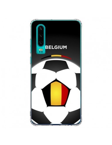 Coque Huawei P30 Belgique Ballon Football - Madotta