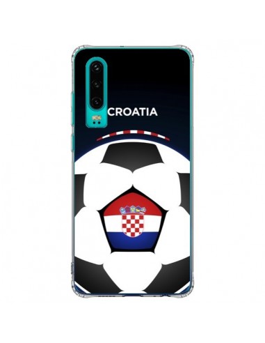 Coque Huawei P30 Croatie Ballon Football - Madotta