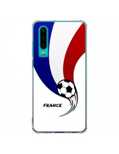 Coque Huawei P30 Equipe France Ballon Football - Madotta