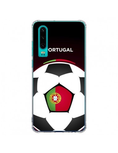 Coque Huawei P30 Portugal Ballon Football - Madotta