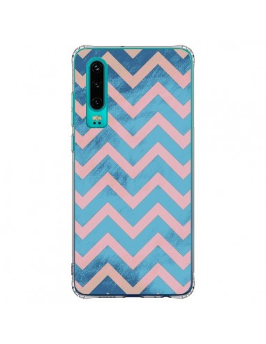 Coque Huawei P30 Azteque Chevron Sunset - Mary Nesrala