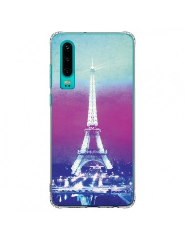 Coque Huawei P30 Tour Eiffel Night - Mary Nesrala