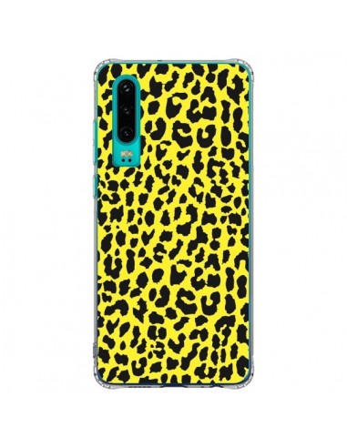 Coque Huawei P30 Leopard Jaune - Mary Nesrala