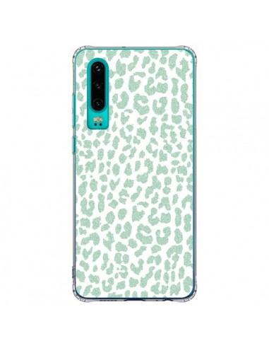 Coque Huawei P30 Leopard Menthe Mint - Mary Nesrala