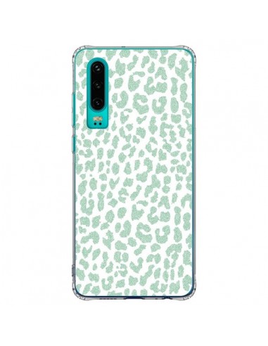 Coque Huawei P30 Leopard Menthe Mint - Mary Nesrala